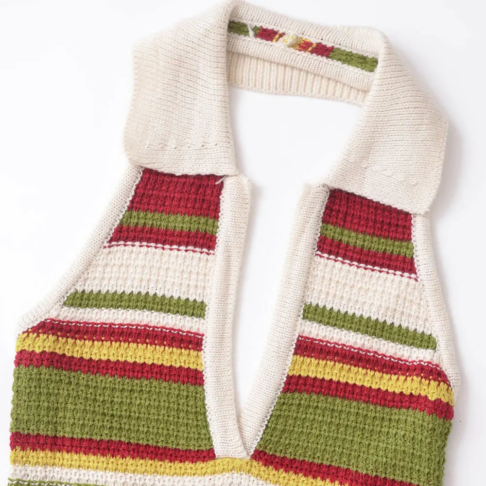 שמלת מיני סרוגה- מיקונוס