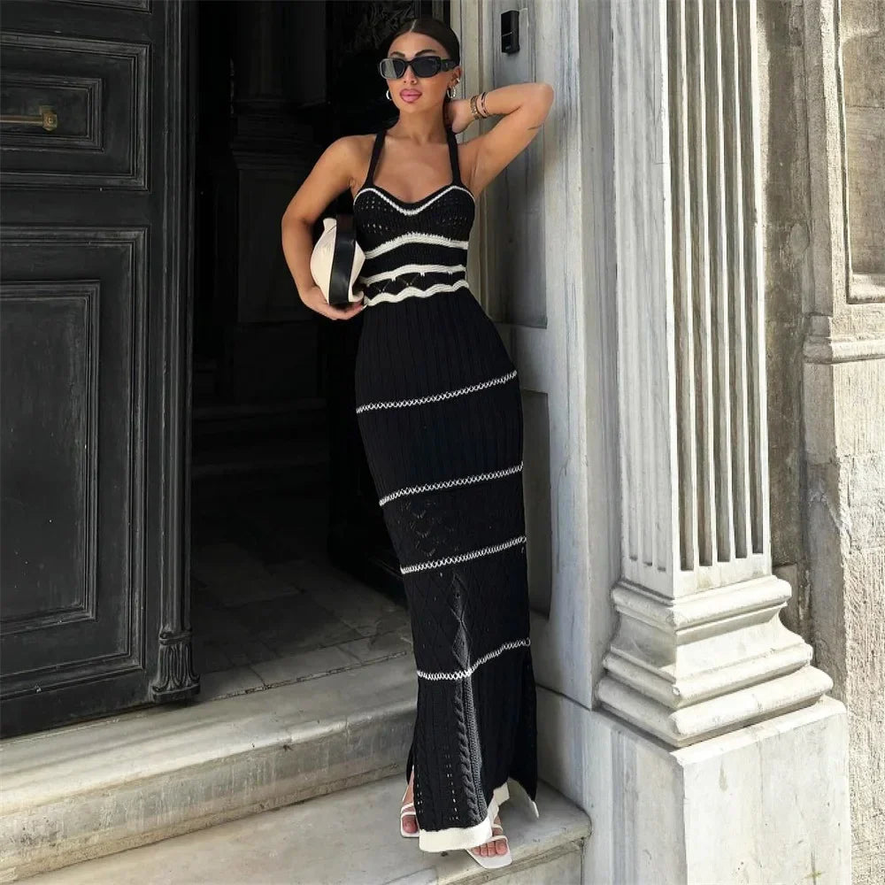 שמלת אלגנט סרוגה- קים