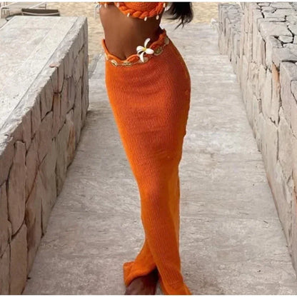 חליפת חוף סרוגה- מיאמי