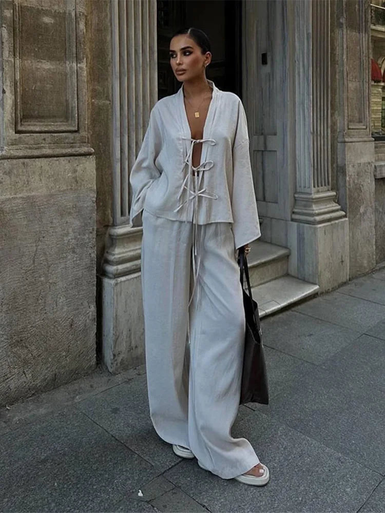 חליפת קזו׳אל קשירה- נועה