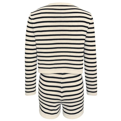 חליפת פסים סרוגה ונוחה- רומא