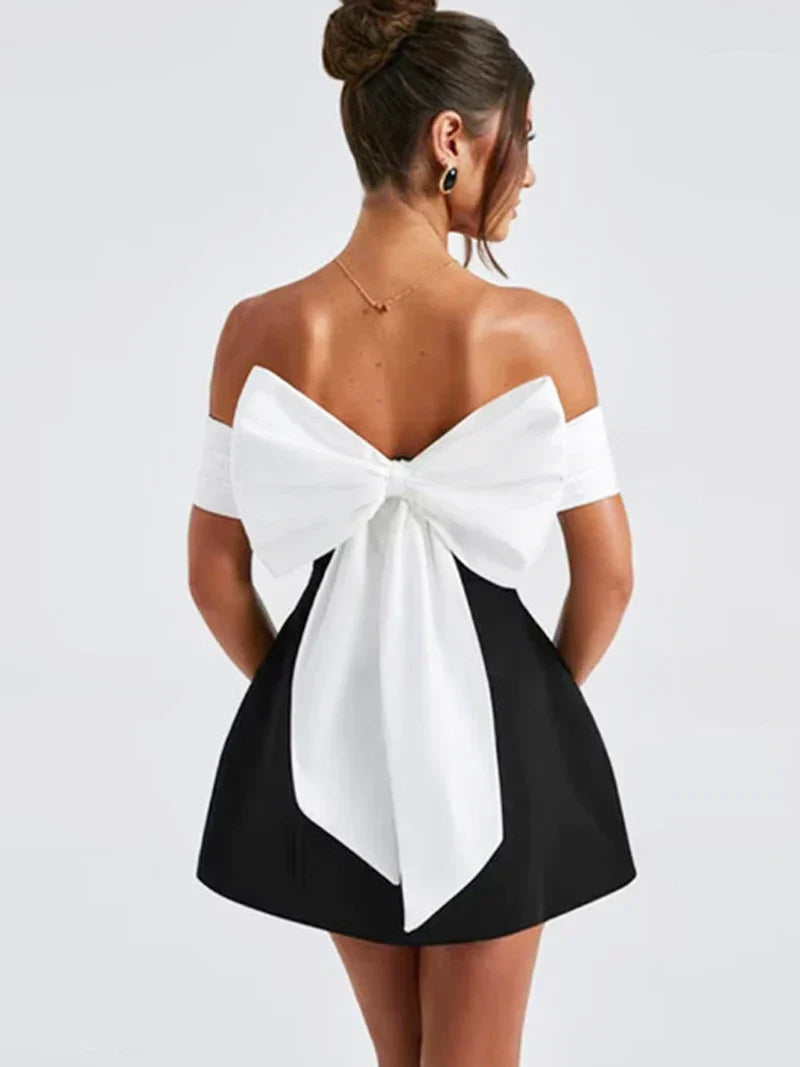 שמלת פפיון אלגנטית- איב