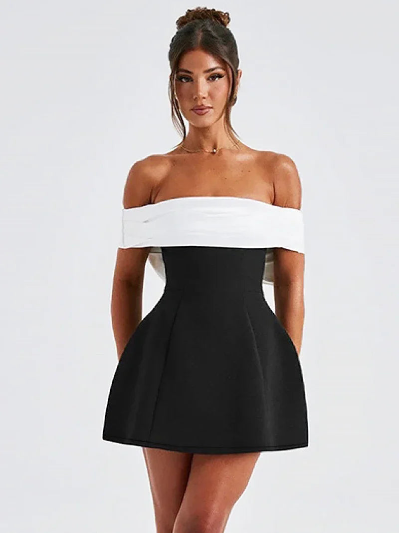 שמלת פפיון אלגנטית- איב